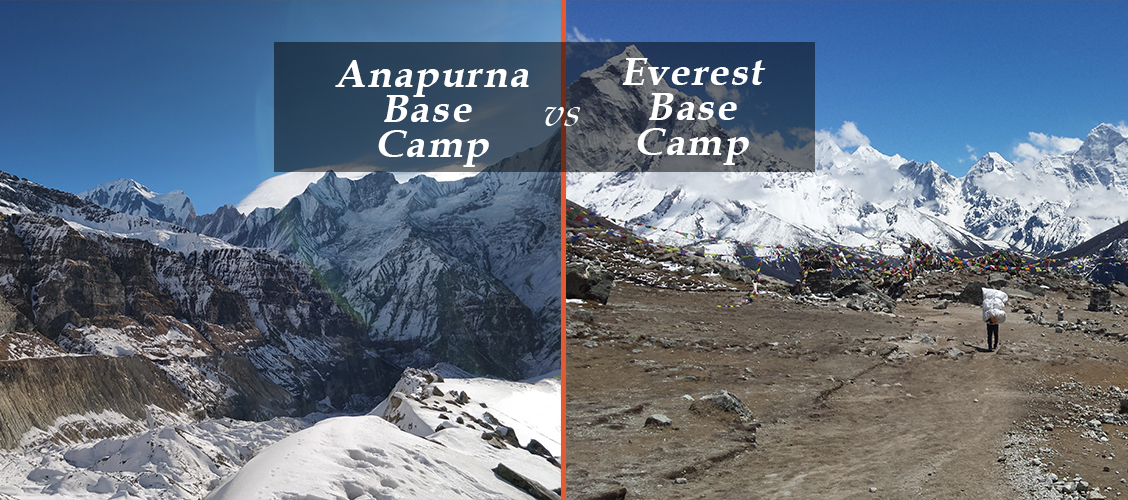 annapurna trek vs everest base camp